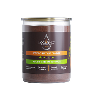 Какао-порошок натуральный, без сахара 150 г., KODERMIX